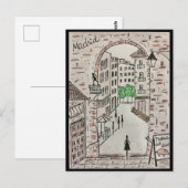 trip to Europe Briefkaart (Voorkant / Achterkant)