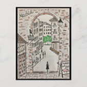 trip to Europe Briefkaart (Voorkant)