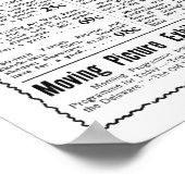 'Trip to the Moon'  film en poster uit 1902 (Hoek)