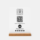 Tripadvisor QR Code | Business Review Link Display (Voorkant)