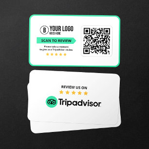 Tripadvisor Recensies Beoordeling 5 sterren Scanba Visitekaartje