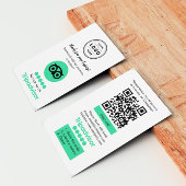 TripAdvisor Review Kaart aanvragen met QR-code Visitekaartje