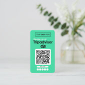 Tripadvisor Reviewverzoek Visitekaartje (Staand voorkant)