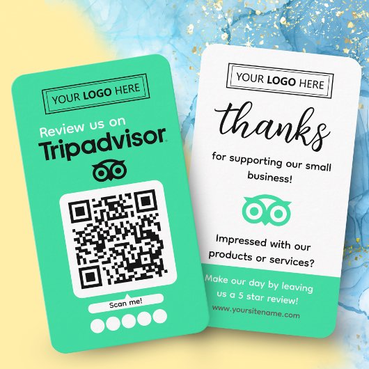Tripadvisor Reviewverzoek Visitekaartje