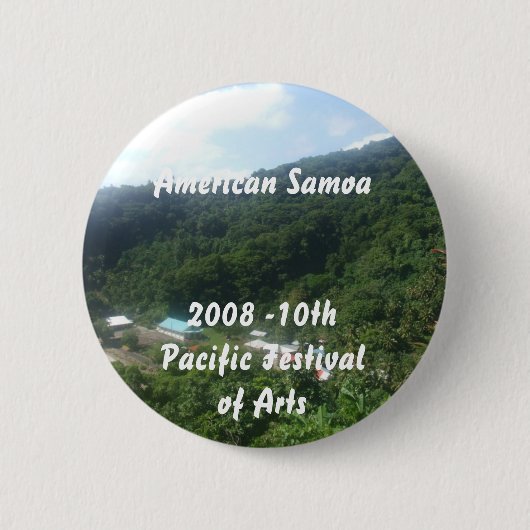 Triparoundtown 100, Amerikaans Samoa... - Geperson Ronde Button 5,7 Cm (Voorkant)