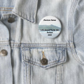 triparoundtown 130, American Samoa10th Annual P... Ronde Button 5,7 Cm (In situ)