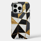 Tripartiete Harmonie: Gouden Interlace Case-Mate iPhone Case (Achterkant)