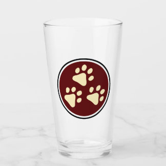 Tripawds 3-paw Logo Glas