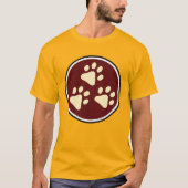 Tripawds 3-paw superheld T (Mannen Light) T-Shirt (Voorkant)