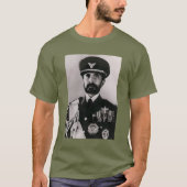 Tripe of Judah Selassie Rasta Lion Roots T-shirt (Voorkant)