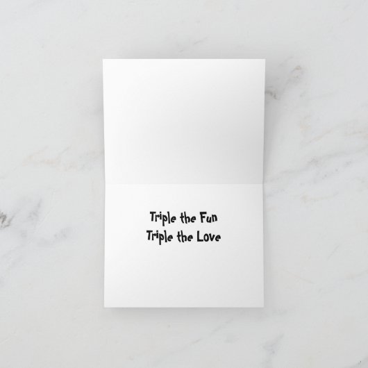 **TRIPELS KERSTKAART** KAART (Binnen)