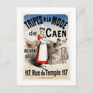 Tripes La Mode de Caen  Food and Art Briefkaart