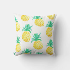 Tripische Waterverf Pineapple Home Decor Buitenkussen