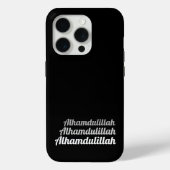 Triple Alhamdulillah Zwart Case-Mate iPhone Case (Achterkant)