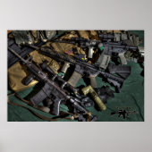 Triple AR15 Poster (Voorkant)