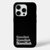 Triple Bismillah Zwart Case-Mate iPhone Case (Achterkant)