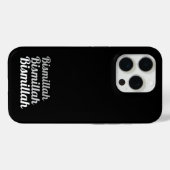 Triple Bismillah Zwart Case-Mate iPhone Case (Achterkant (horizontaal))