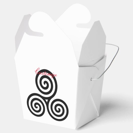 Triple Black Spirals Thunder_Cove Bedankdoosjes (Geopend)