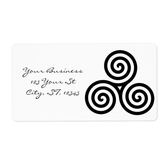 Triple Black Spirals Thunder_Cove Etiket (Voorkant)