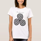 Triple Black Spirals Thunder_Cove T-shirt (Voorkant)