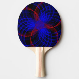 Triple Blueberry Accent Geometrische Ping Pong Pad Tafeltennisbatje