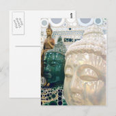 Triple Buddha Briefkaart (Voorkant / Achterkant)