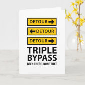 Triple bypass chirurgie omweg grappig krijgen goed kaart (Gele Bloem)