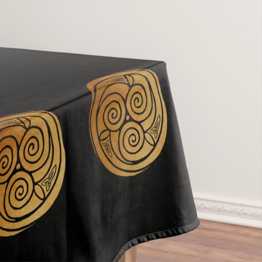 Triple Celtic Knot Swirl Mandala Border Tafelkleed (Voorbeeld)
