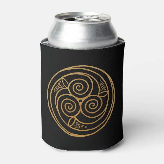 Triple Celtic Knot Swirl Mandala Cooler (Blikje Voorkant)