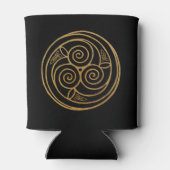 Triple Celtic Knot Swirl Mandala Cooler (Achterkant)