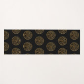Triple Celtic Knot Swirl Mandala Yoga Mat (Voorkant (horizontaal))