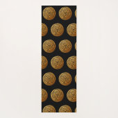 Triple Celtic Knot Swirl Mandala Yogamat (Achterkant)