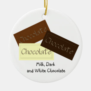 Triple Chocolate kerstversiering Keramisch Ornament