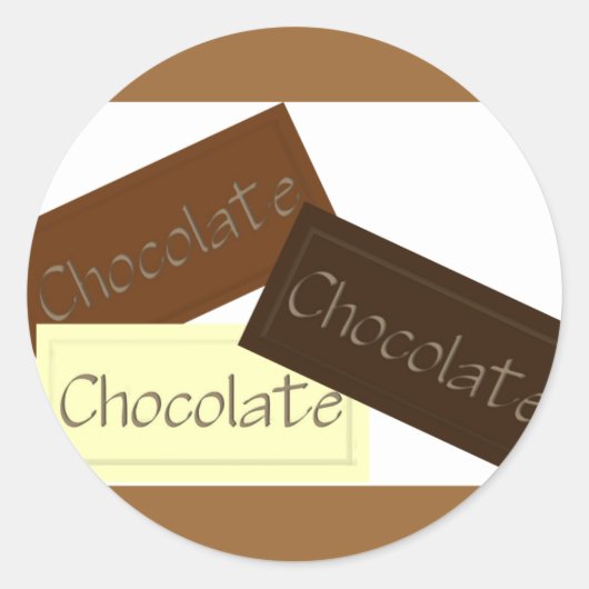 Triple Chocolate Sticker (Voorkant)