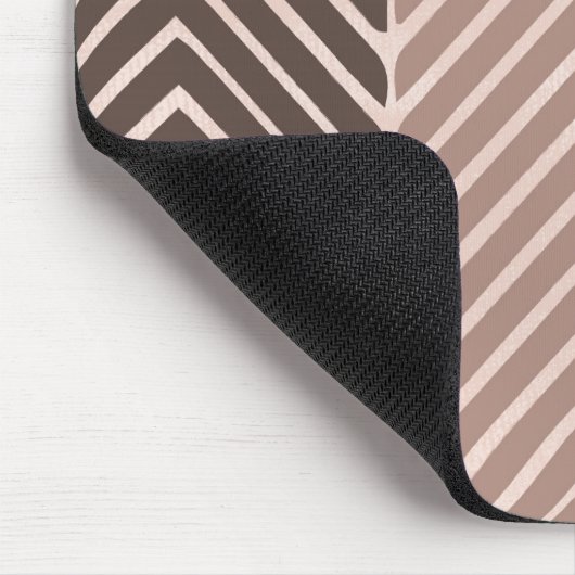 Triple Cream Chevron Muismat (Hoek)