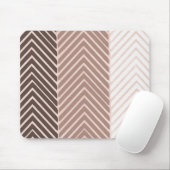 Triple Cream Chevron Muismat (Met muis)