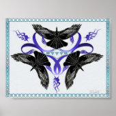 Triple Crow Celtic Knot Poster (Voorkant)