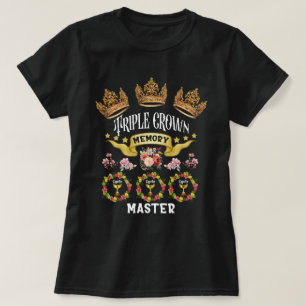 Triple Crown Memorial Master CC Floral T-shirt