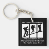 Triple Crown of Hiking Key Ring Sleutelhanger (Voorkant)