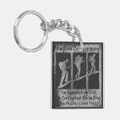 Triple Crown of Hiking Sleutelhanger (Voorkant Links)