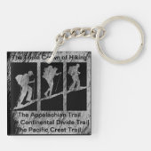 Triple Crown of Hiking Sleutelhanger (Achterkant)