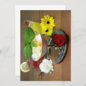 Triple Crown Party-uitnodiging Kaart (Voorkant / Achterkant)