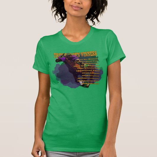 Triple Crown Winners T-shirt (Voorkant)