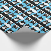 Triple Cute Kat Thuis Bubble Cat Fun Cadeaupapier (Hoek)