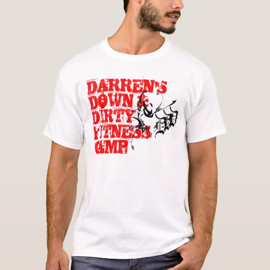 Triple D Camp White T/Mask T-shirt (Voorkant)