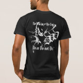 TRIPLE D GEAR, onderaan en vuil, speciaal gewijd T-shirt (Achterkant)