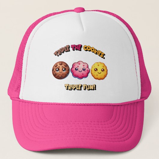 Triple de koekjes, Triple Fun! Trucker Pet (Voorkant)