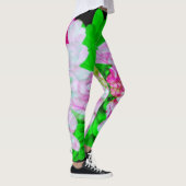 Triple Exposure Flower Art Abstracte Leggings (Rechts)