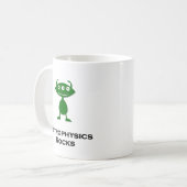 Triple Eye Astrofysics Rocks groen Koffiemok (Voorkant links)