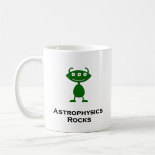 Triple Eye Astrofysics Rocks groen Koffiemok